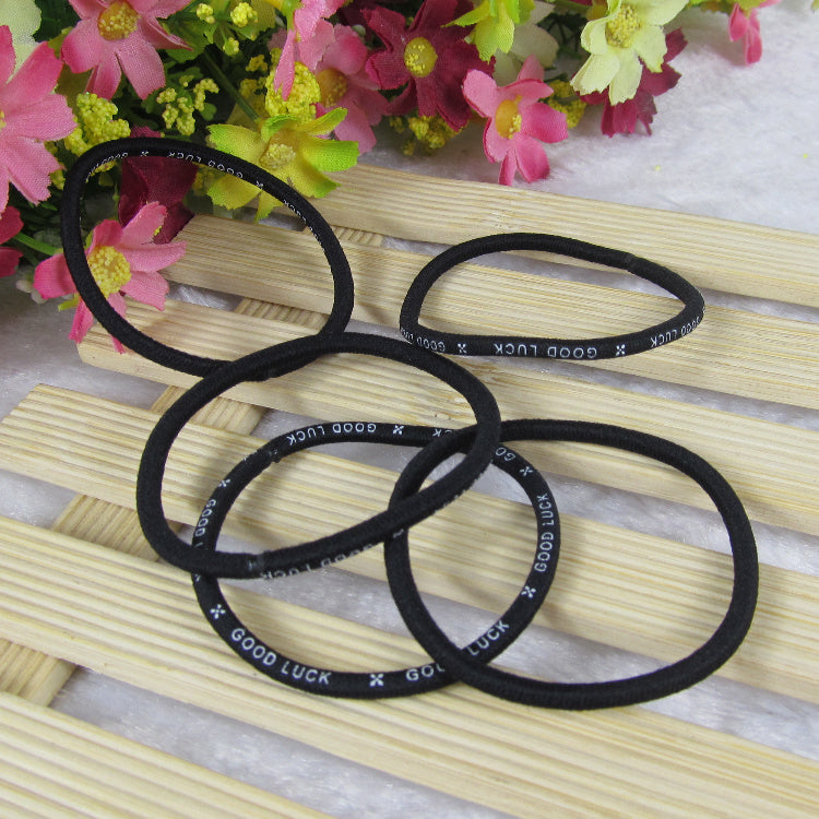 Fashion Hair Tie  Cord Unembellished Elastic Band